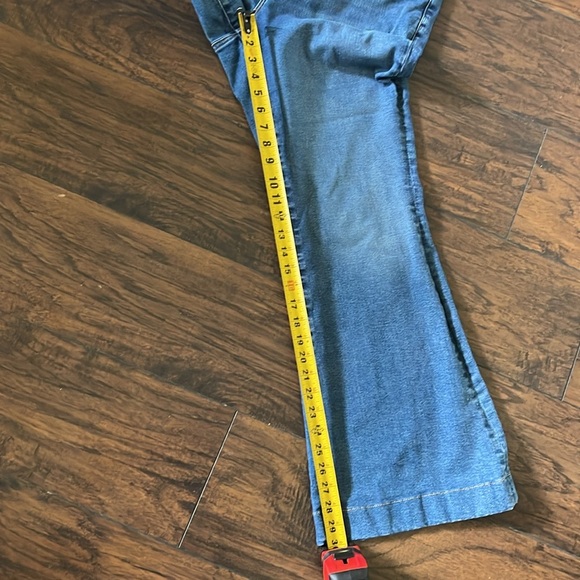 Good American Good Legs Flare Jeans SZ 15 - Picture 6 of 7